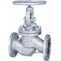 Shanghai POV made JIS 10 bar flange end manual globe valve with standard port size